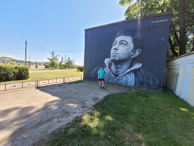 Фото бодрова в питере граффити