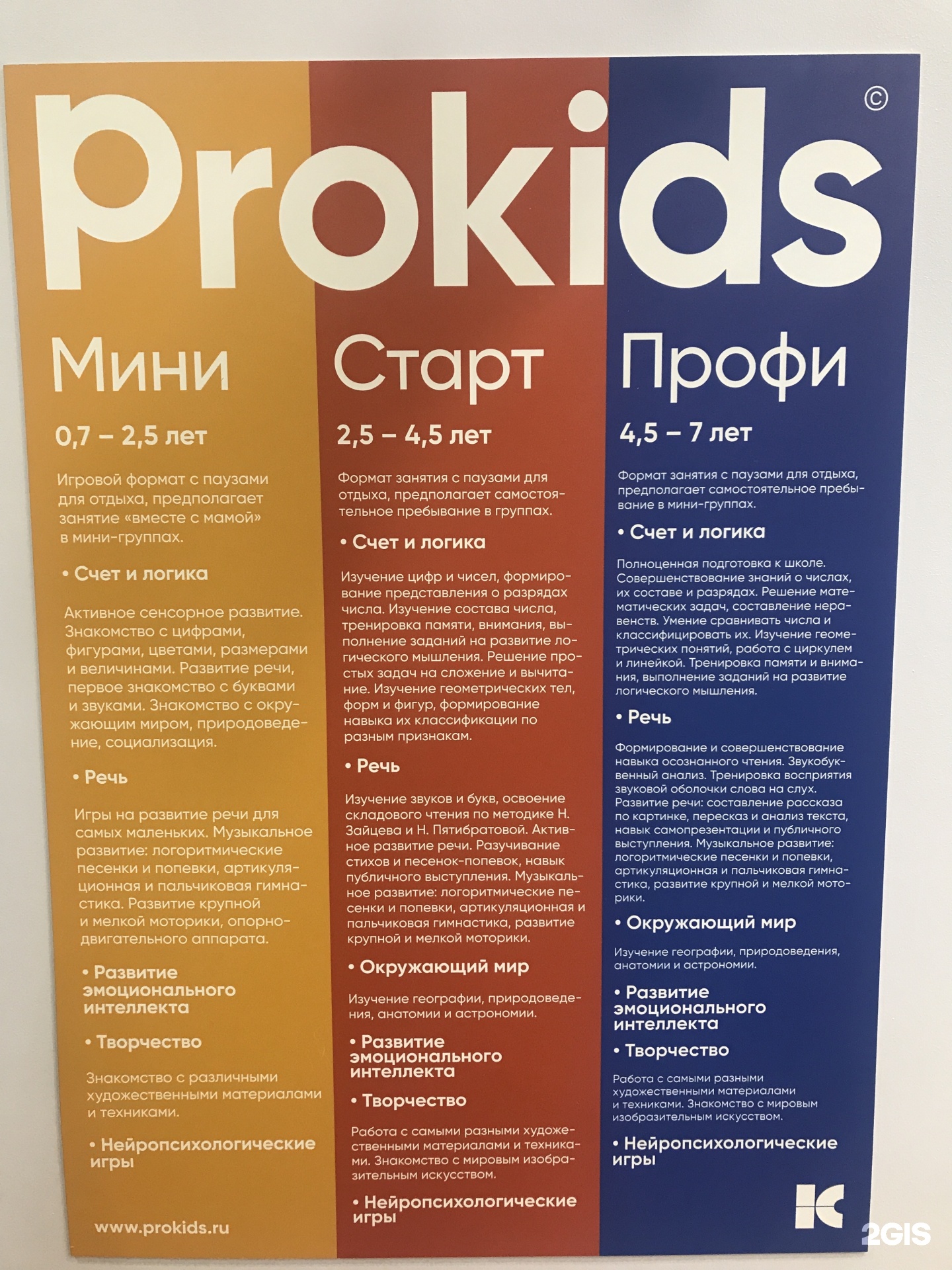 Prokids, детский клуб и сад, Болотниковская улица, 33 к3, Москва — 2ГИС